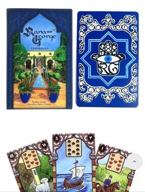Lenormand Tarot Cards - Blue Deck